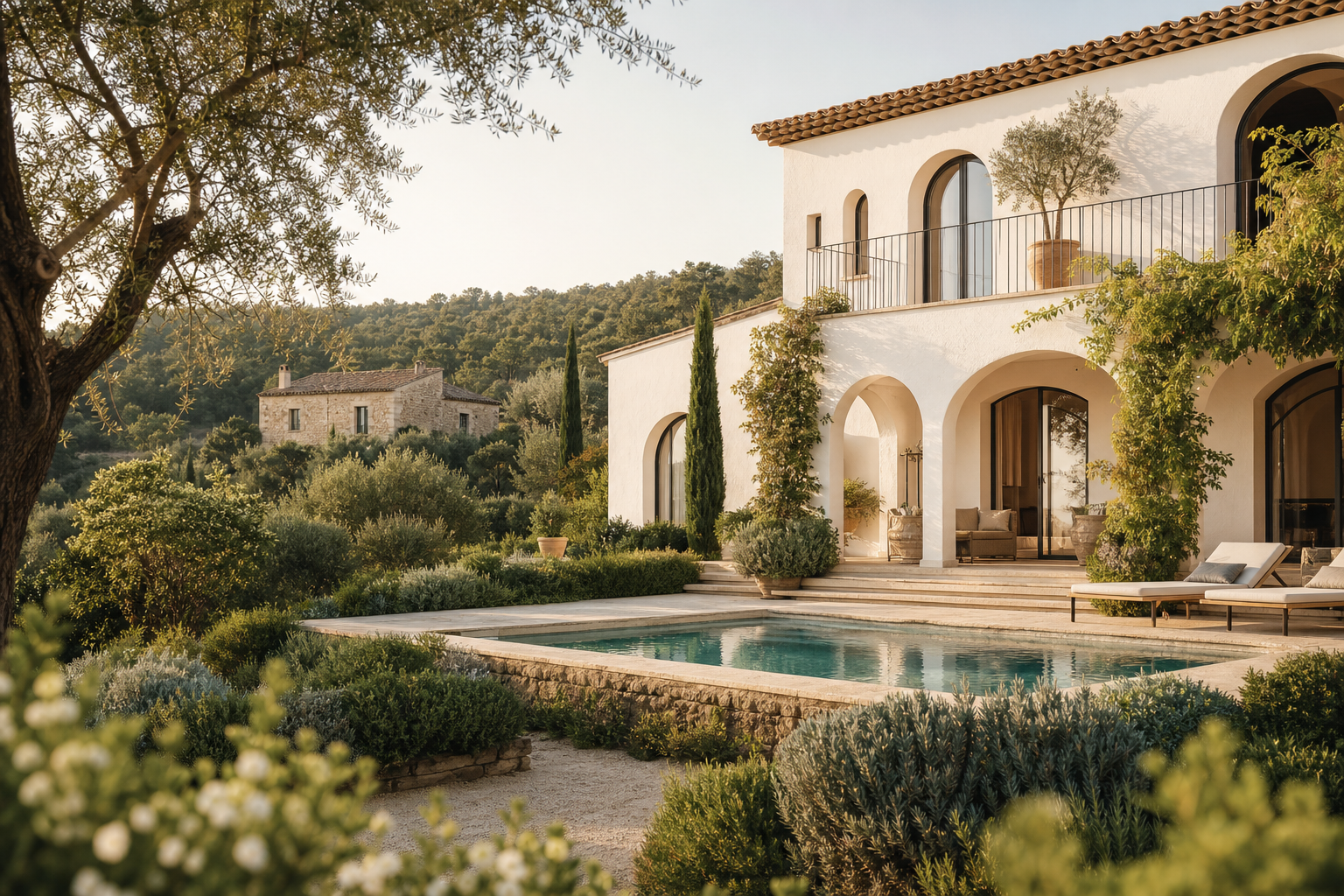 Mediterranean villa with pool